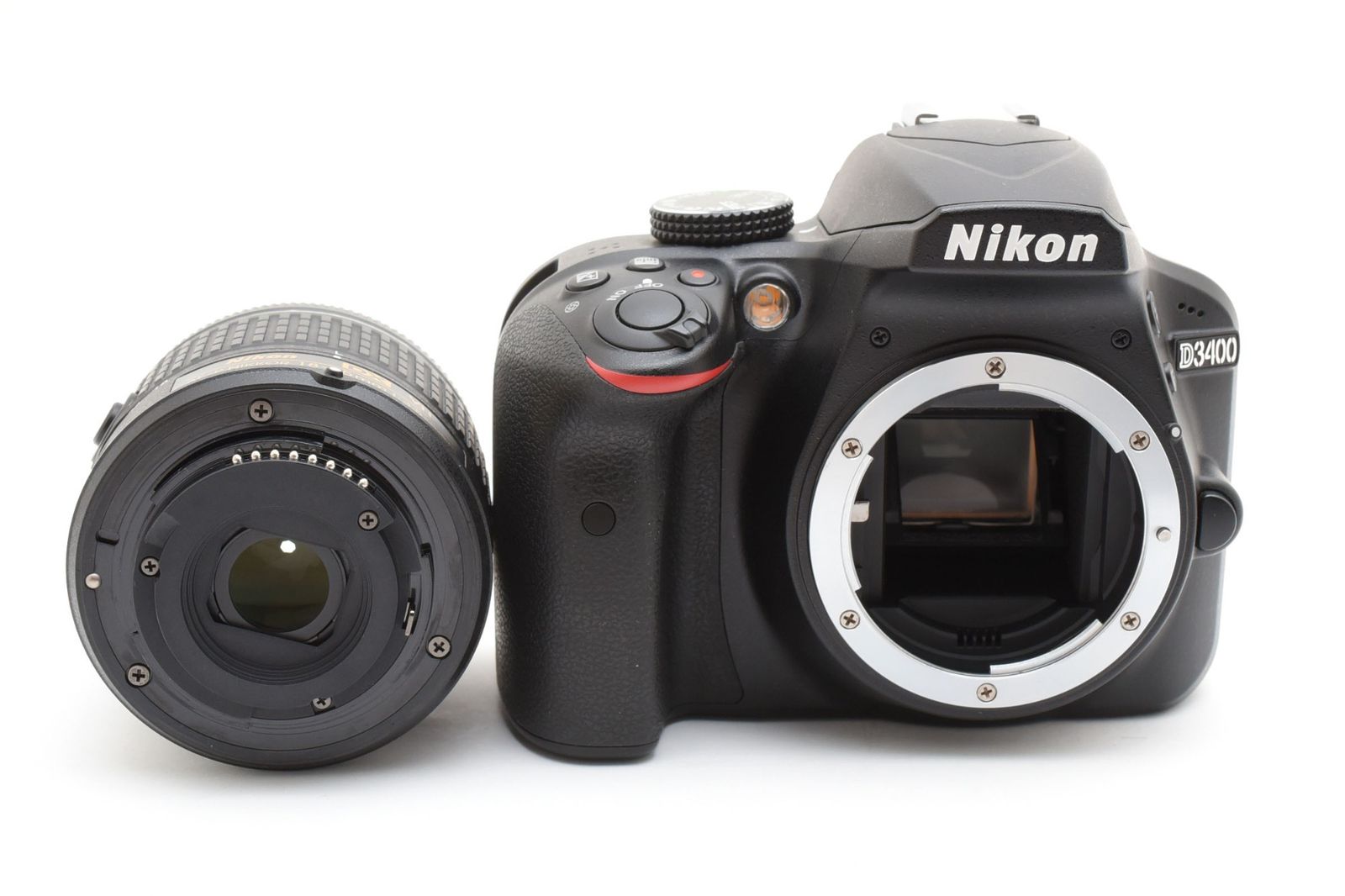 光学極上 箱あり Nikon ニコン D3400 シャッター数1928枚と少ない / AF
