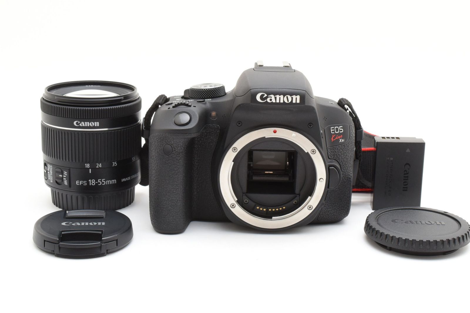 光学極上 Canon キャノン EOS Kiss X9i / EF-S18-55mm F4-5.6 IS STM レンズキット デジタル一眼カメラ #4207-1