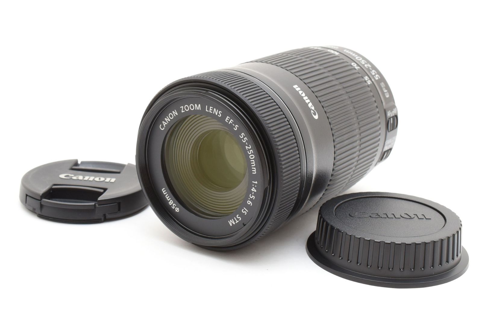 光学極上 Canon キャノン EF-S 55-250mm 4-5.6 IS STM AFレンズ #4207-2