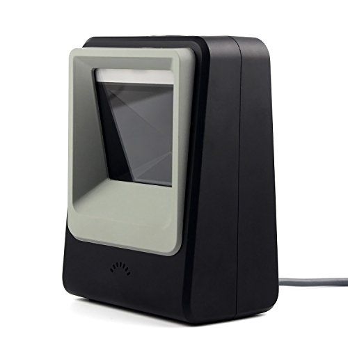 Symcode 定置式 バーコードスキャナー ハンズフリー 1D 2D USB CCD モバイル支払い対応(黒い)(沖縄・離島の方発送不可)) 30ab031d
