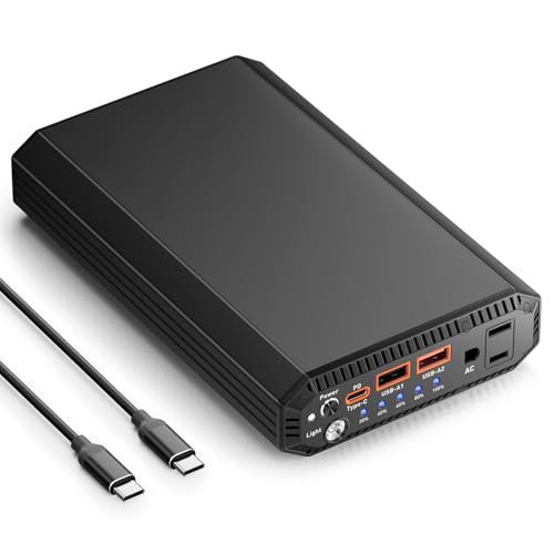 ポータブル電源 27000mAh 大容量 PD 65W 急速充電対応 AC出力対応 iPhone/MacBook/ノートPC 等対応 緊急・災害時バックアップ用電源(沖縄・離島の方発送不可）) 431656e8