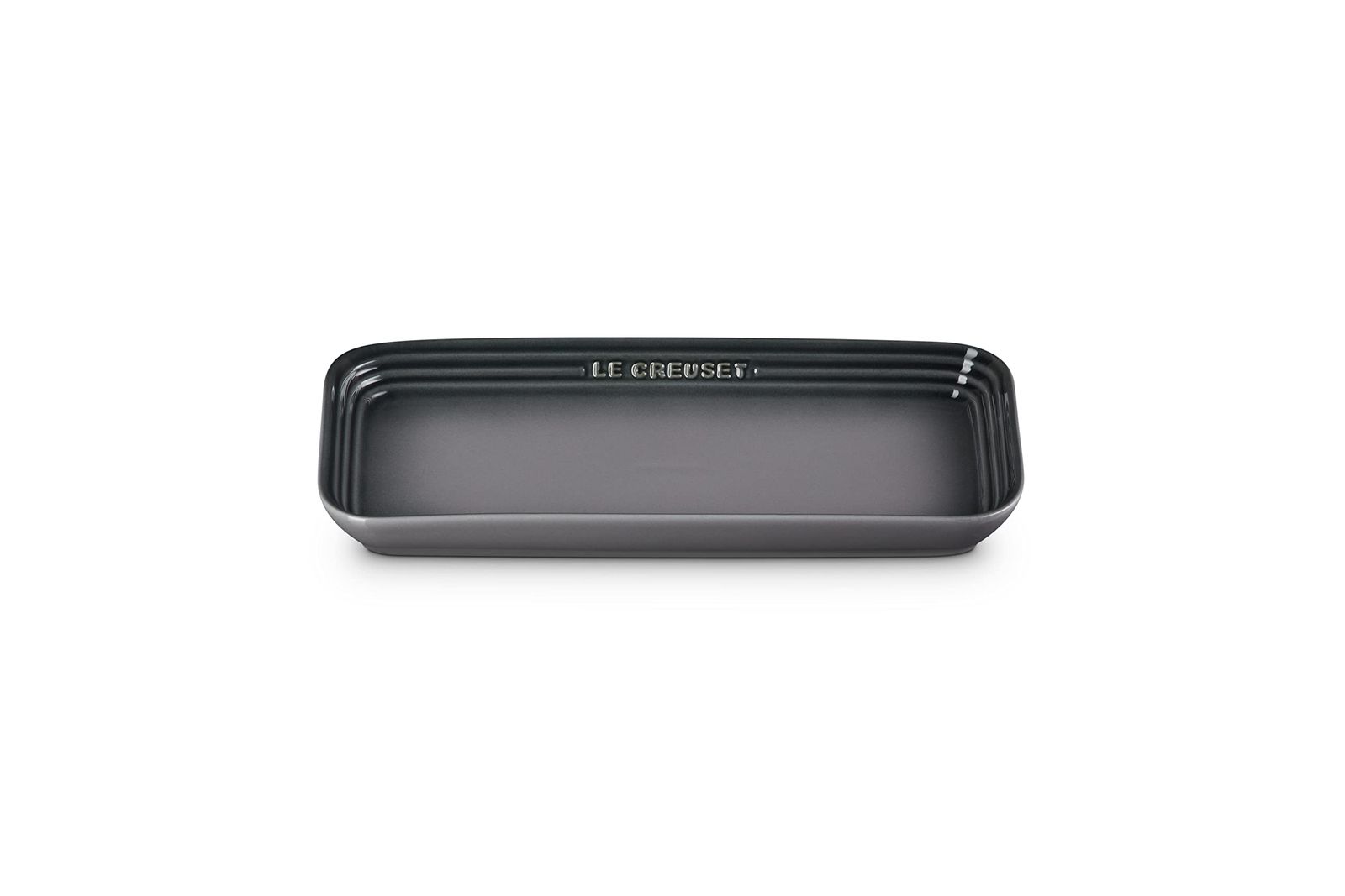 ル・クルーゼ(Le Creuset) レジェ レクタンギュラー プレート 皿 25cm フリント 耐熱 耐冷 電子レンジ オーブン 食洗器 対応 オーブン皿 耐熱皿 長皿 長角皿 長方形 魚 焼き魚 【日本正規販売品】pms 5ef79ddf