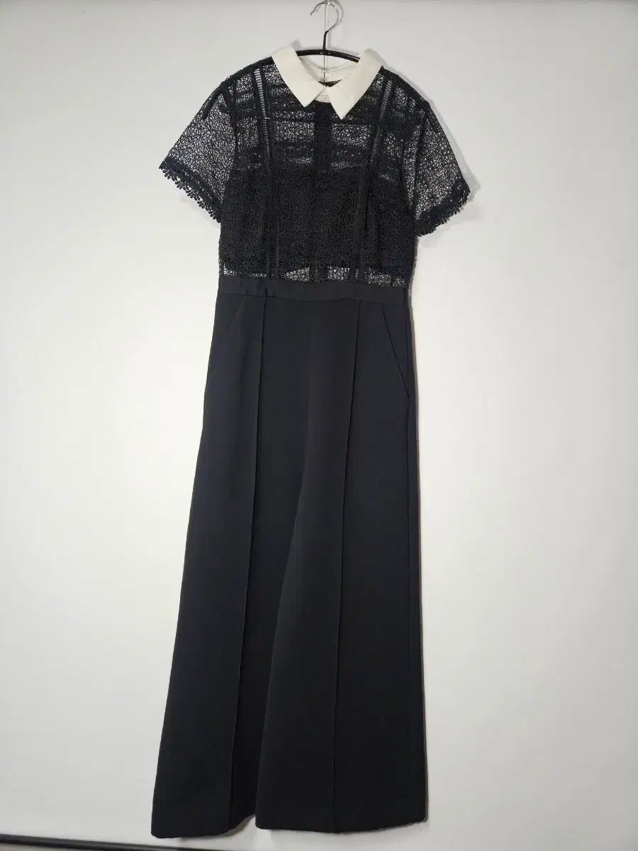 (正規品/ほぼ新品)SELF PORTRAIT セルフ・ポートレイト ブラック レース オールインワン (UK10)