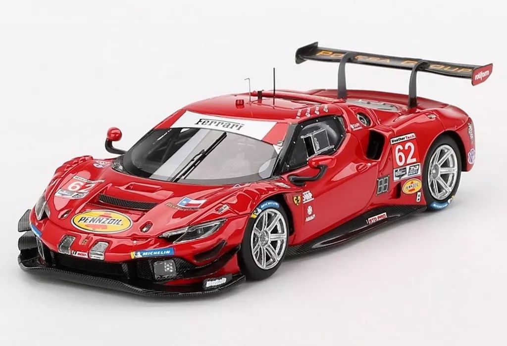 【中古】ミニカー 1/43 フェラーリ 296 GT3 IMSA デイトナ24時間 2023 #62 Risi Competizione 「BBR COMPETITION Series」 [CS005]