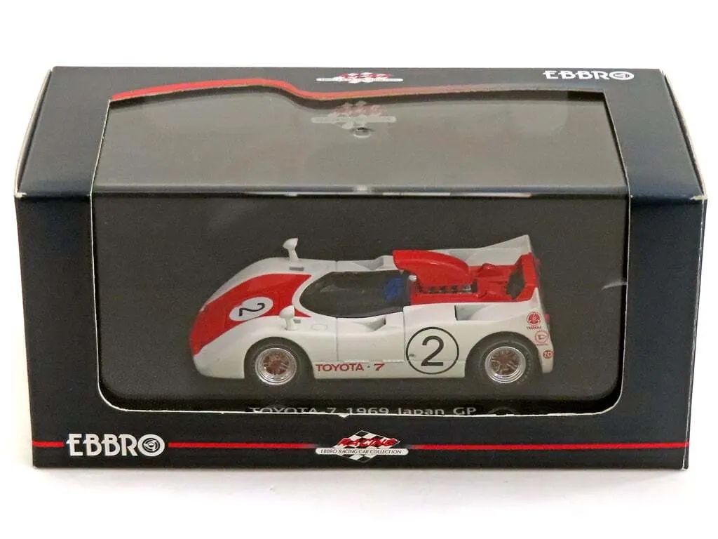 中古】ミニカー 1/43 トヨタ 7 日本GP 1969年 #2(ホワイト×レッド