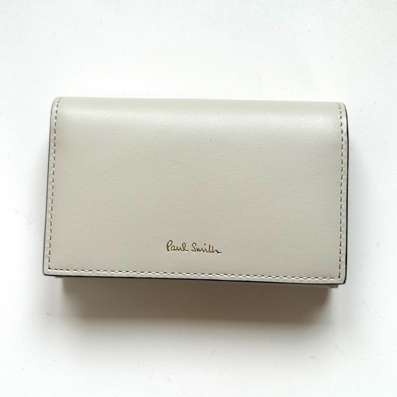ポールスミス　Paul Smith 名刺入れ　アイボリー　美品