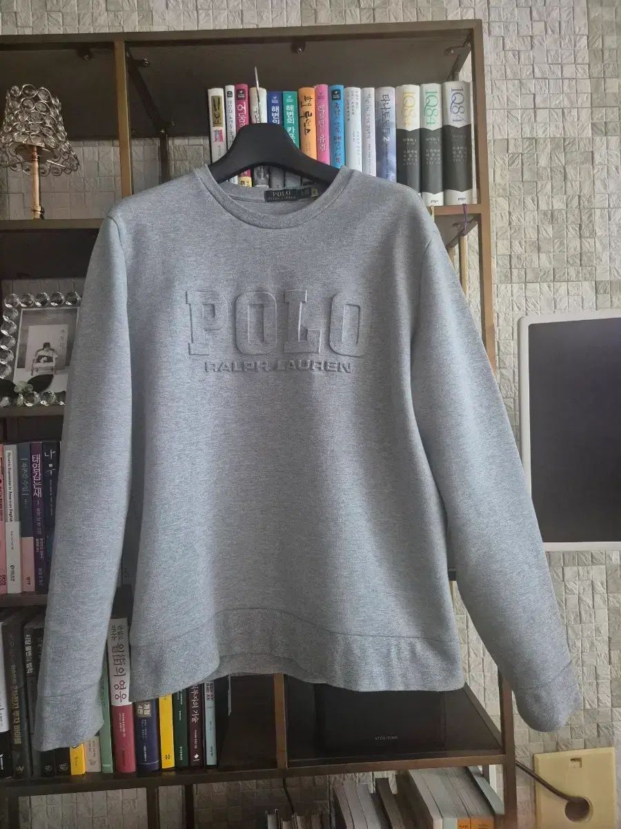ポロラルフローレン ロゴ スウェット グレー XL