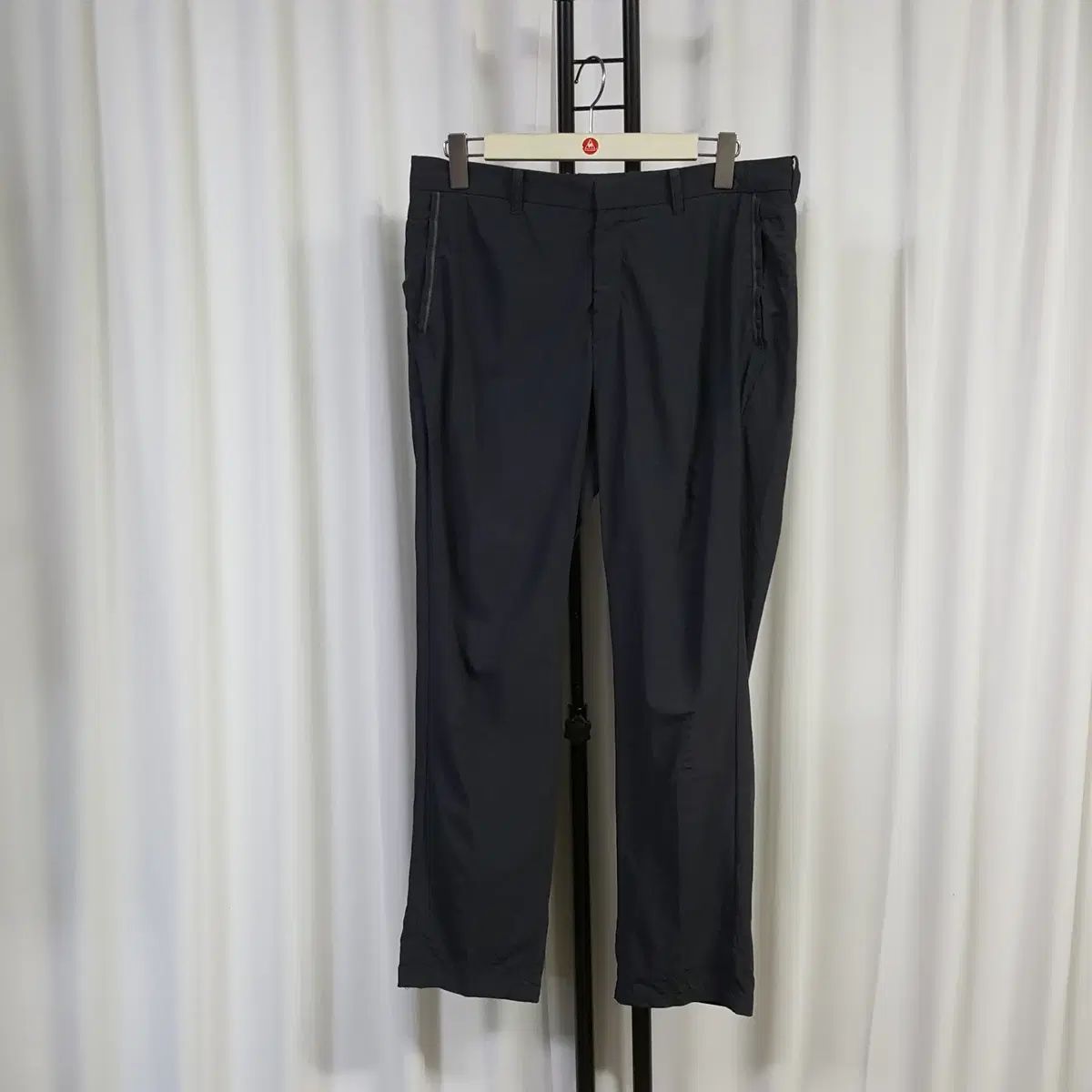 LOUIS CASTEL ルイカステル メンズ ゴルフ 春 夏 ストレッチ ズボン グレー 34