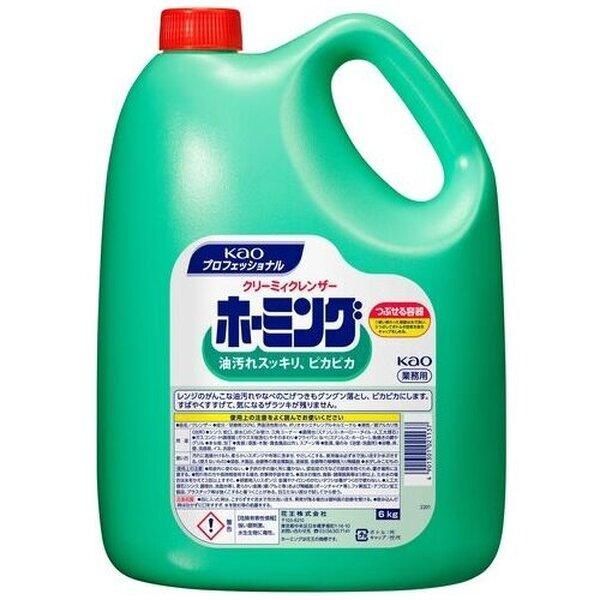 （まとめ）花王 クリーミークレンザーホーミング 6kg 〔×8セット〕