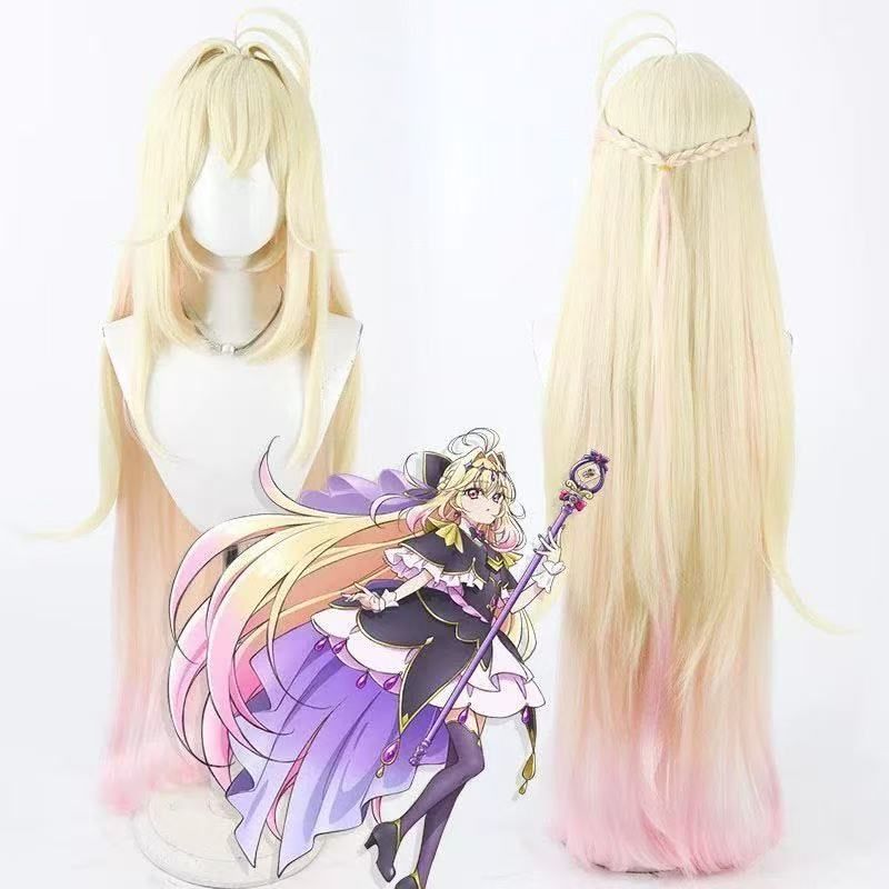 名探偵プリキュア　キュアアルカナ・シャドウ風　コスプレウィッグ コスプレ衣装 キュアアルカナ・シャドウ 名探偵プリキュアウィッグ
