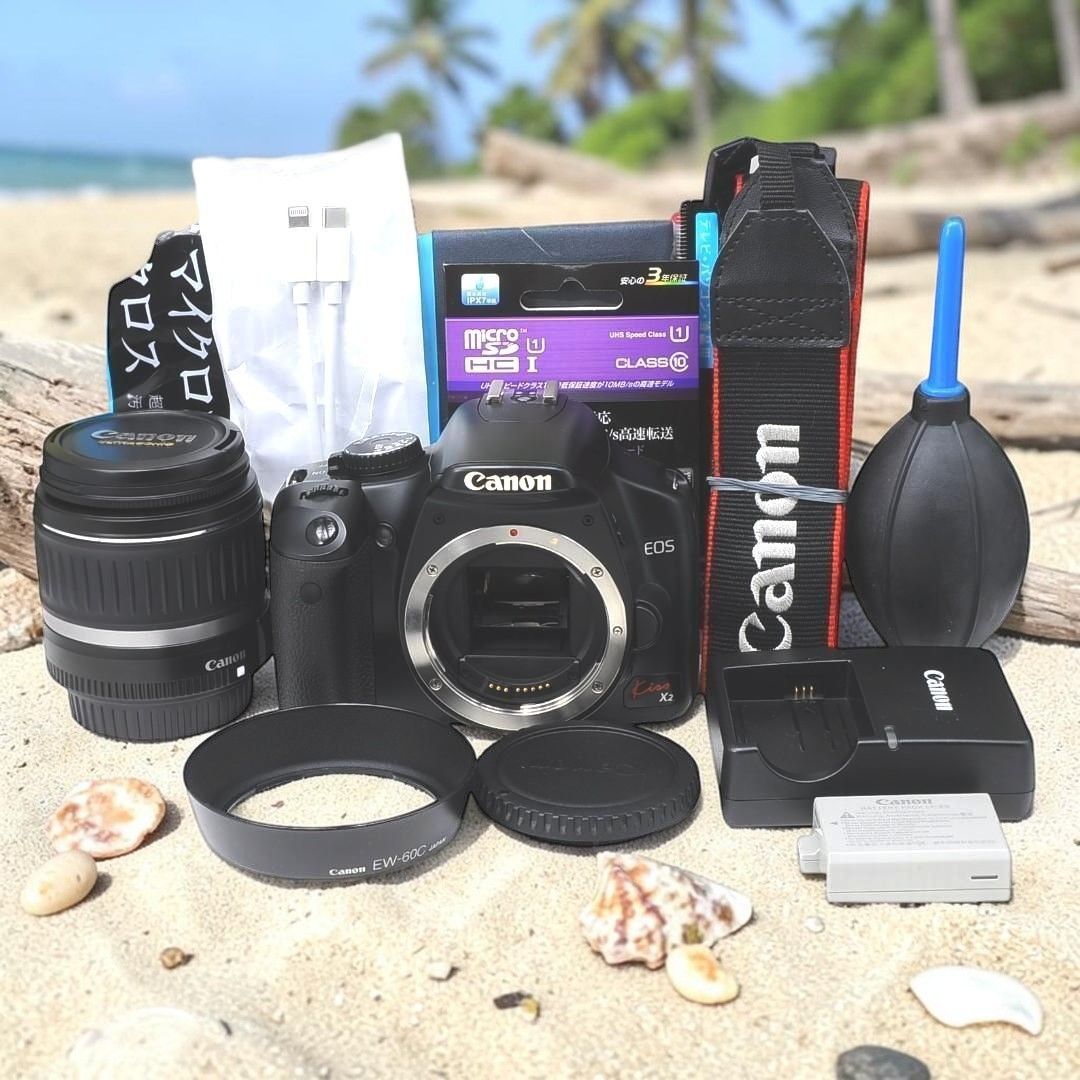 初心者おすすめ！ Canon EOS Kiss X2 レンズセット 【公式通販】