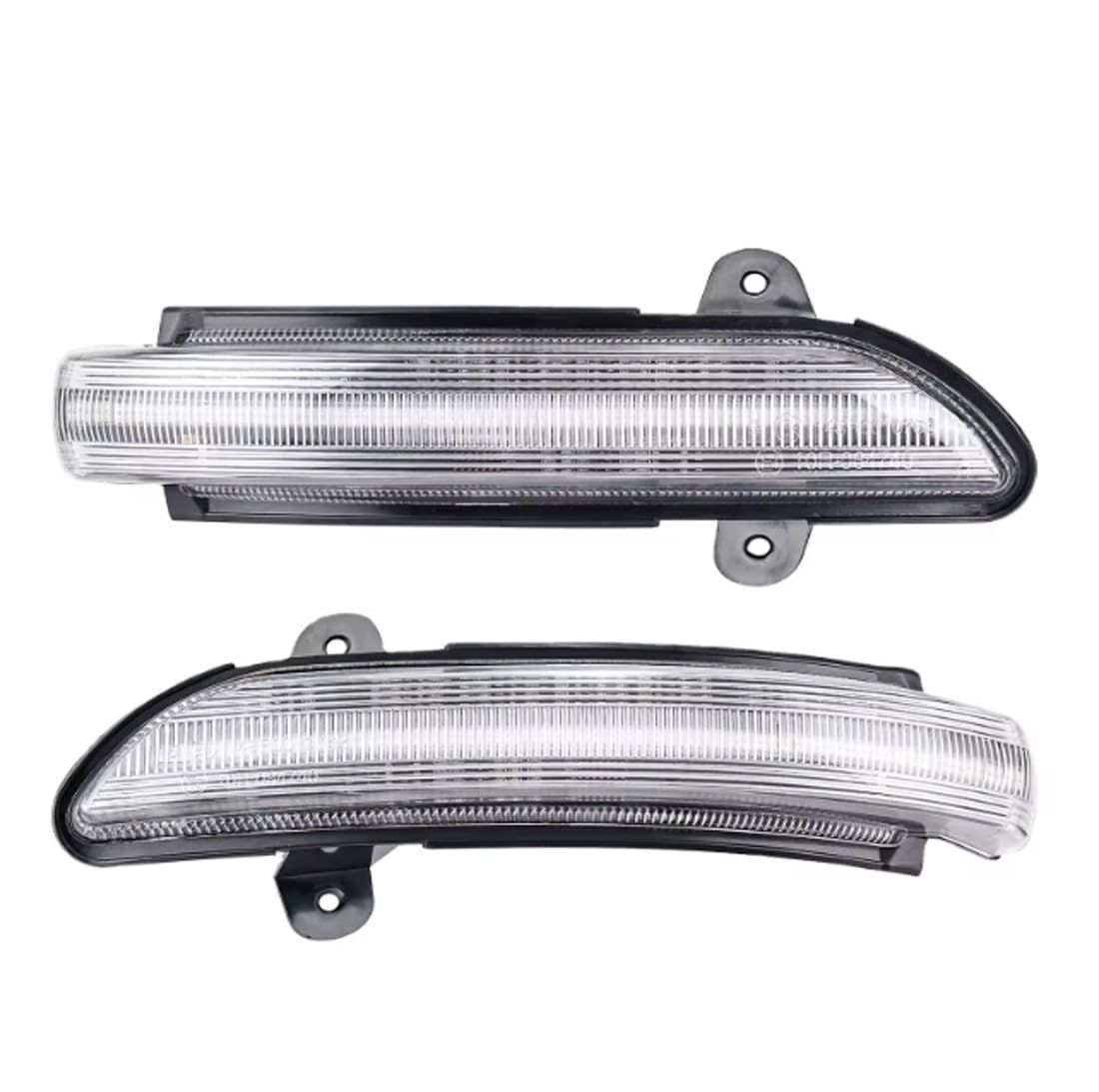 hotimp® クリアレンズ仕様 W211後期 W216 W219 W221前期 LED 流れて光る ドアミラー シーケンシャルウインカー ベンツ 互換品 左右１組 発光色：オレンジ