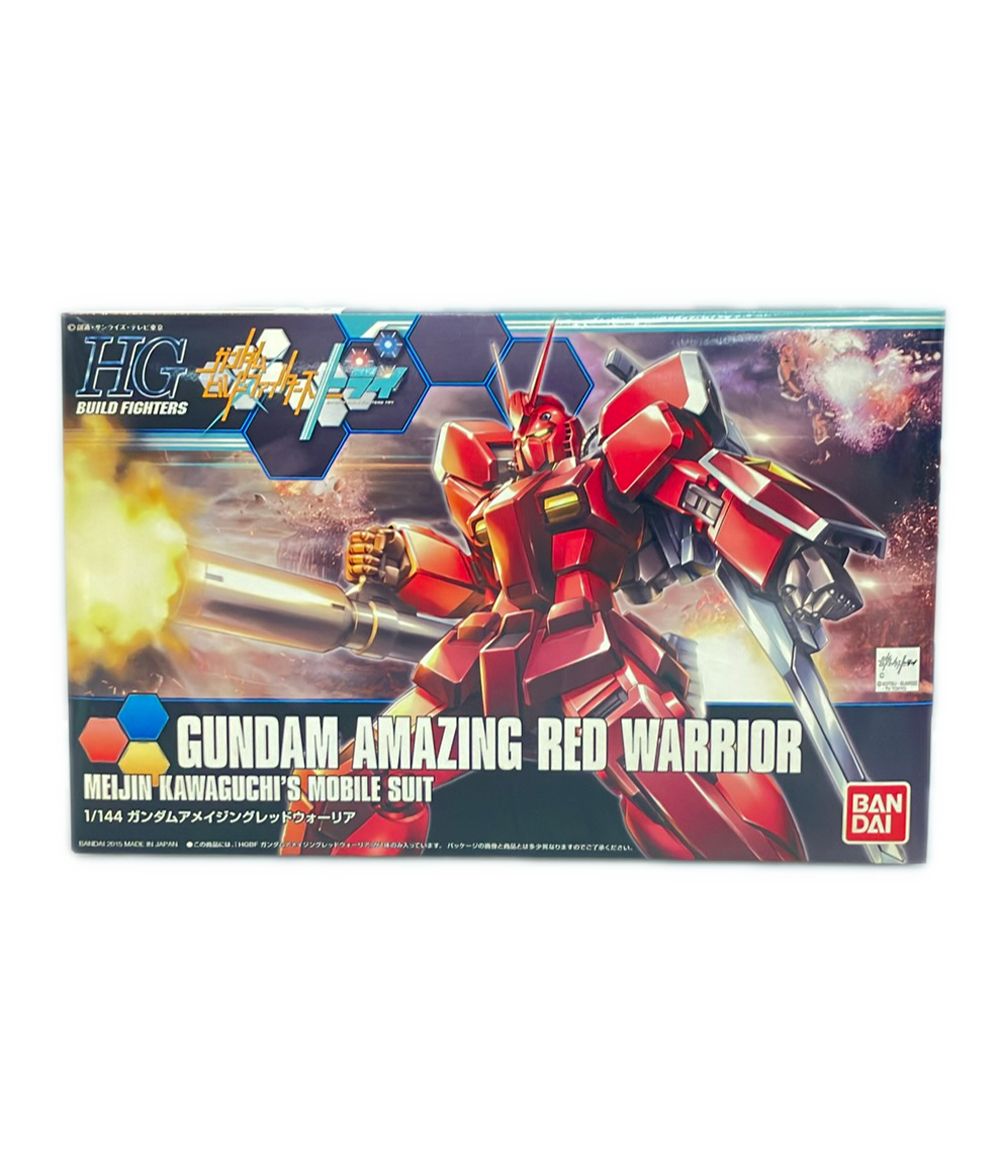 バンダイ ガンダムビルドファイターズトライ HG 1/144 ガンダムアメイジングレッドウォーリア プラモデル