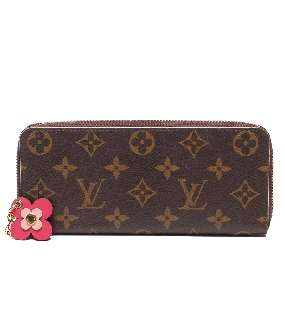 ルイ・ヴィトン ラウンドファスナー長財布 ポルトフォイユ クレマンス モノグラム M42119 レディース LOUIS VUITTON