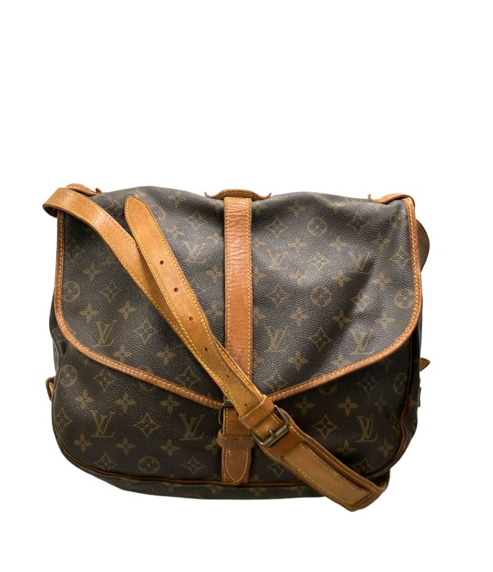 ルイ・ヴィトン ショルダーバッグ 斜め掛け ソミュール35 モノグラム M42254 レディース LOUIS VUITTON