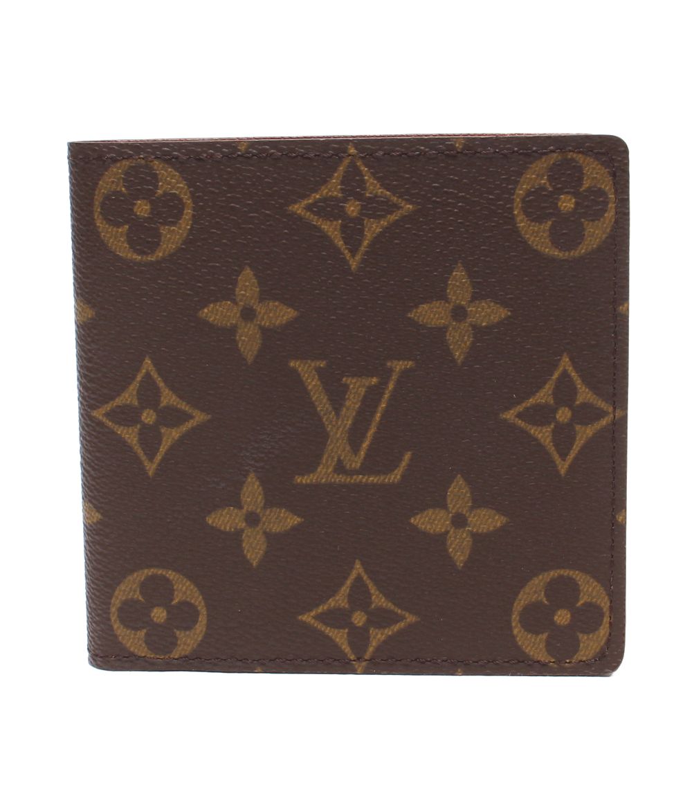 ルイ・ヴィトン 二つ折り財布 ポルトフォイユ マルコ モノグラム M61675 メンズ LOUIS VUITTON