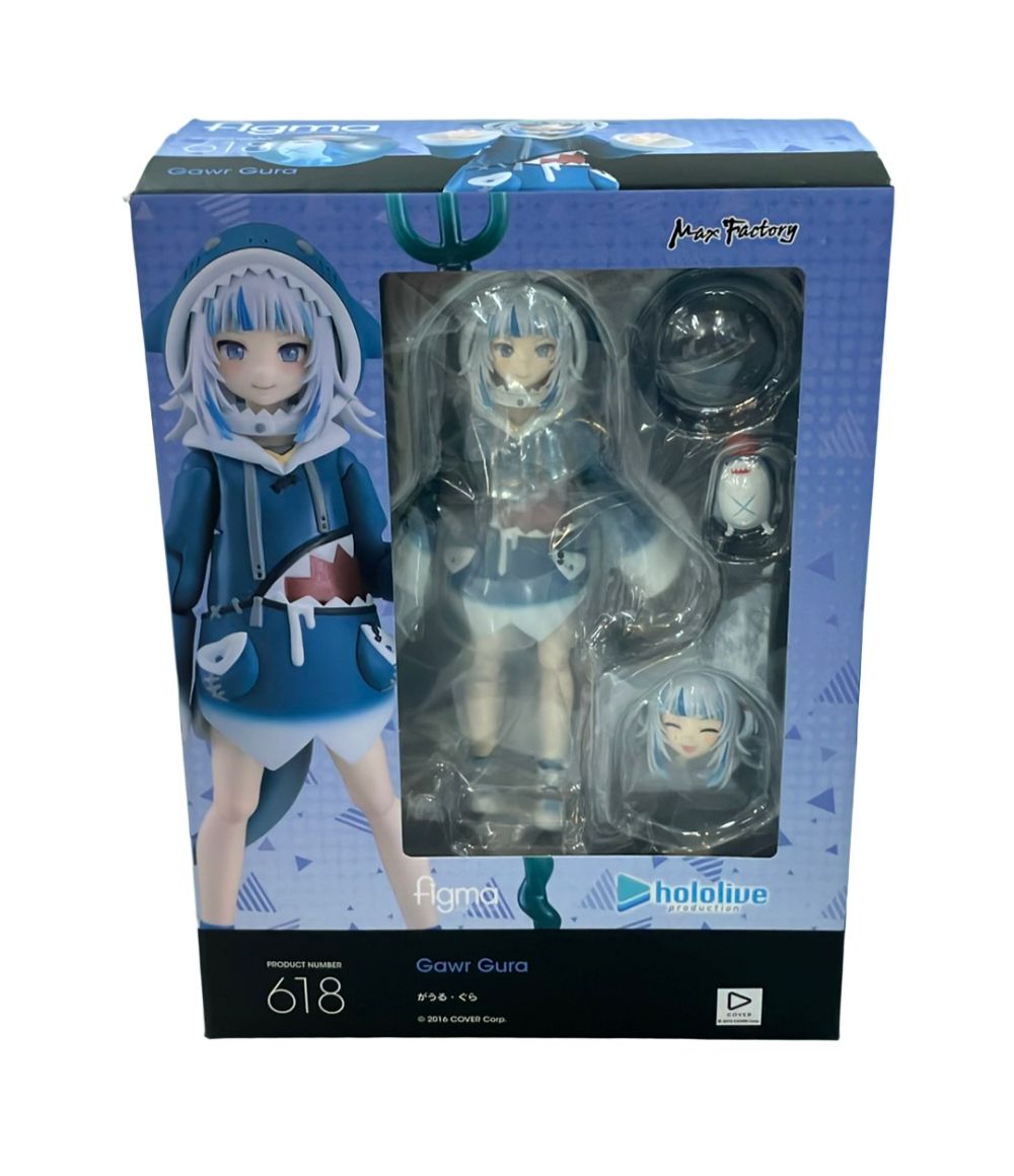 美品 マックスファクトリー ホロライブ figma 618 がうる・ぐら フィギュア