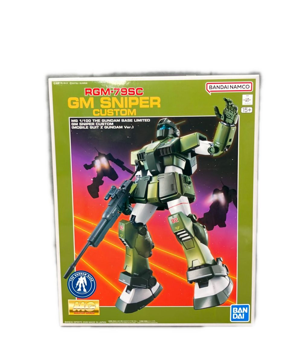 バンダイ 機動戦士Zガンダム MG 1/100 ガンダムベース限定 ジム・スナイパーカスタム（機動戦士Zガンダム版） プラモデル