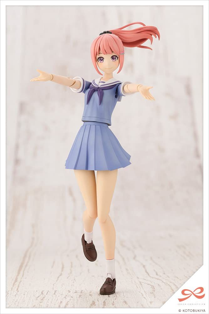 新品 寿屋 創世少女亭:結城まどか (東方高校夏服) 夢のスタイル ミルキーマリン プラモデルキット マルチカラー JK022