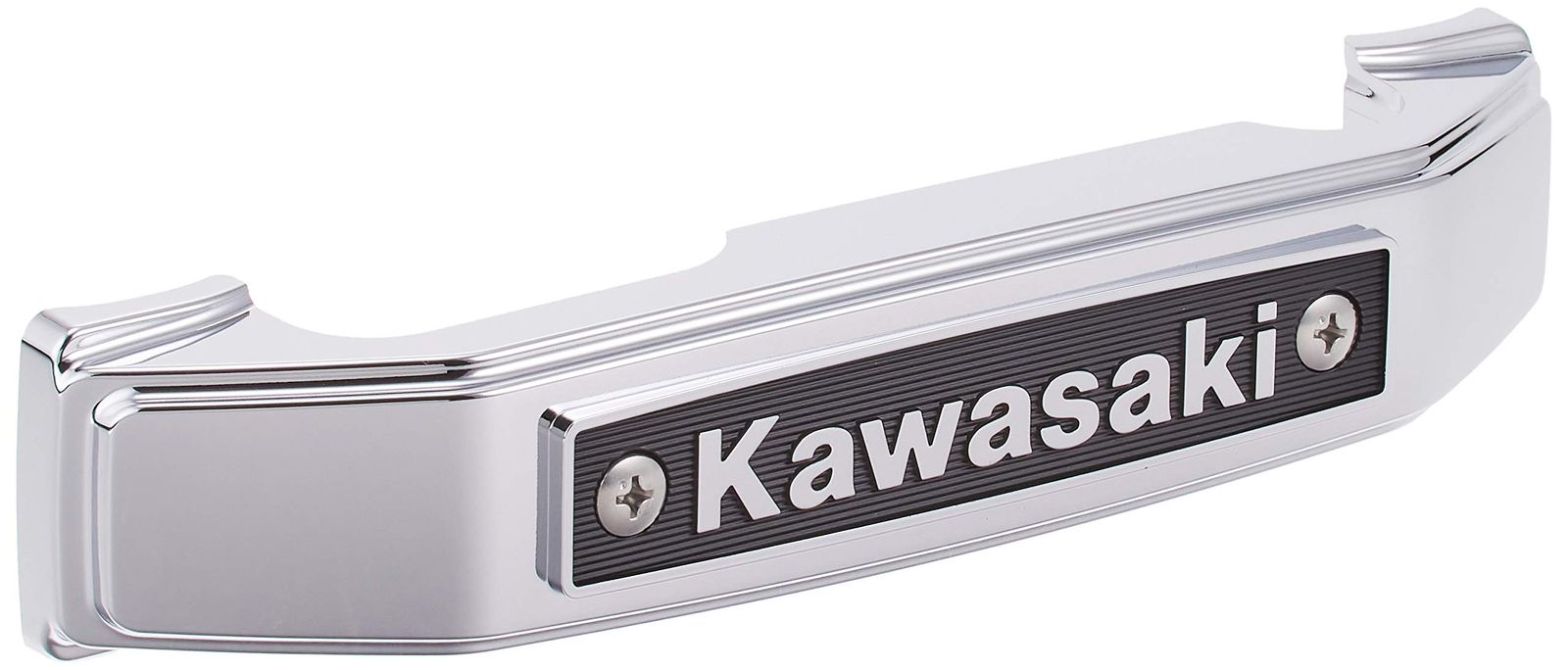 新品 PMC(ピーエムシー) ステムエンブレム Kawasaki 小文字 クロームメッキ 47-2282