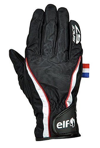 新品 エルフ(ELF) バイク用防水オールウェザーグローブ BLACK M ELG-5267