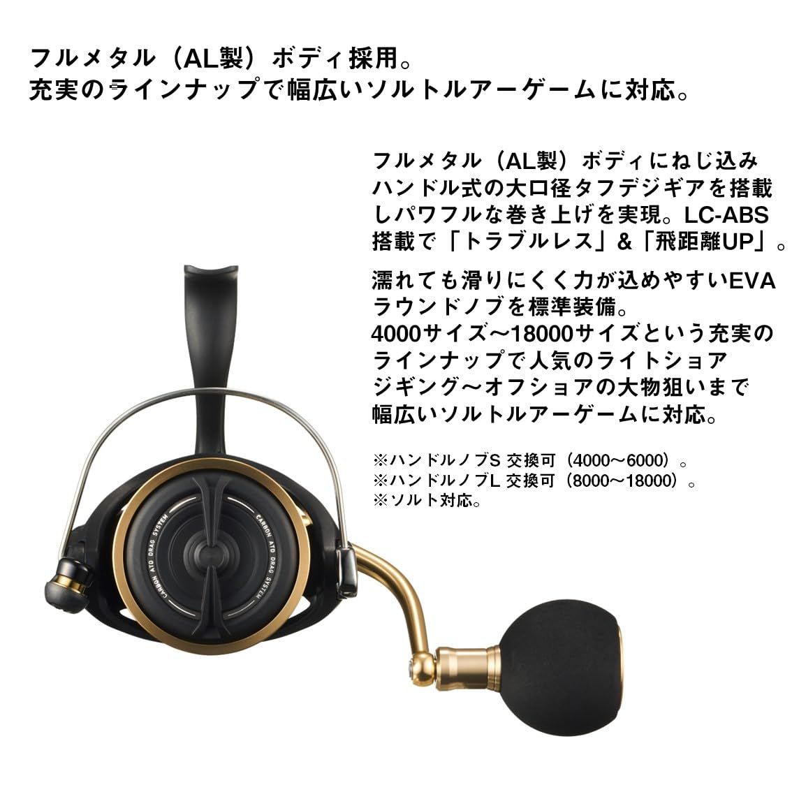 新品 ダイワ(DAIWA) スピニングリール 23BG SW 8000-H