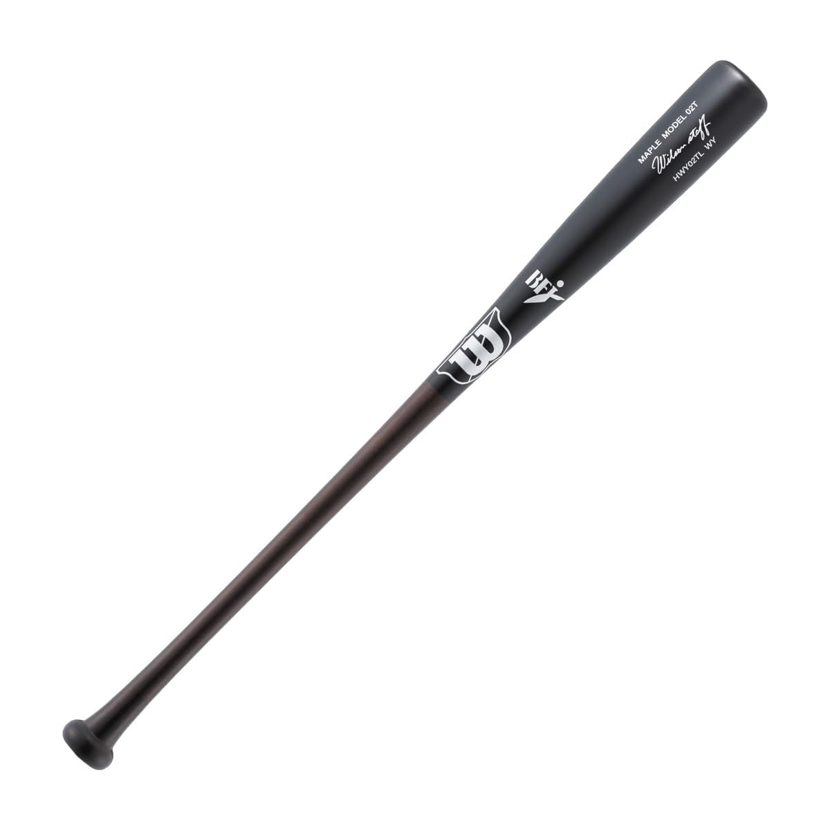 新品 Wilson(ウイルソン) 野球 バット 硬式 ウイルソンスタッフメープル硬式用木製超軽量HWY02TL BL/DBR 8584