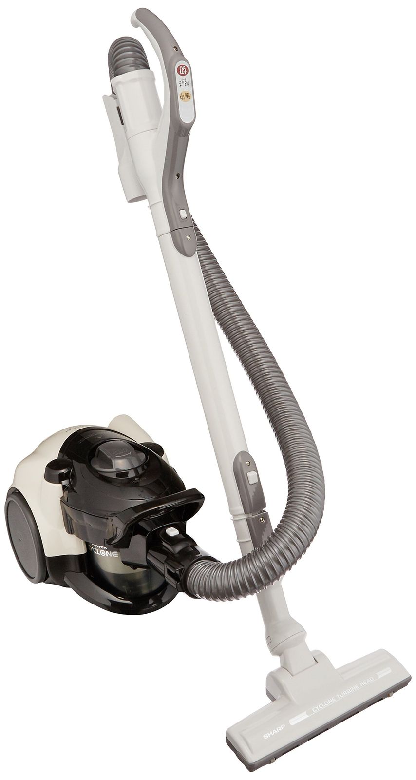 シャープ 掃除機 EC-CT12-C サイクロン キャニスター コード式 パワフル 吸込仕事率 450W お手入れ簡単 ベージュ(沖縄・離島の方発送不可）) 33ef7953