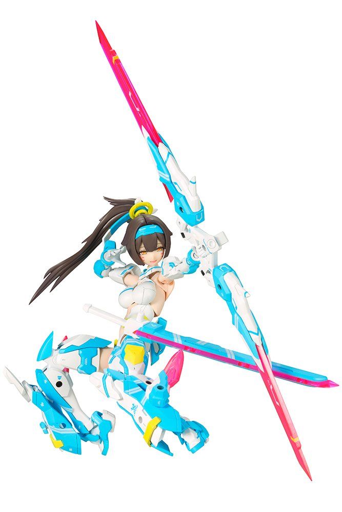 新品 メガミデバイス 朱羅 弓兵 蒼衣 全高約140mm ノンスケール プラモデル 成型色 KP466R