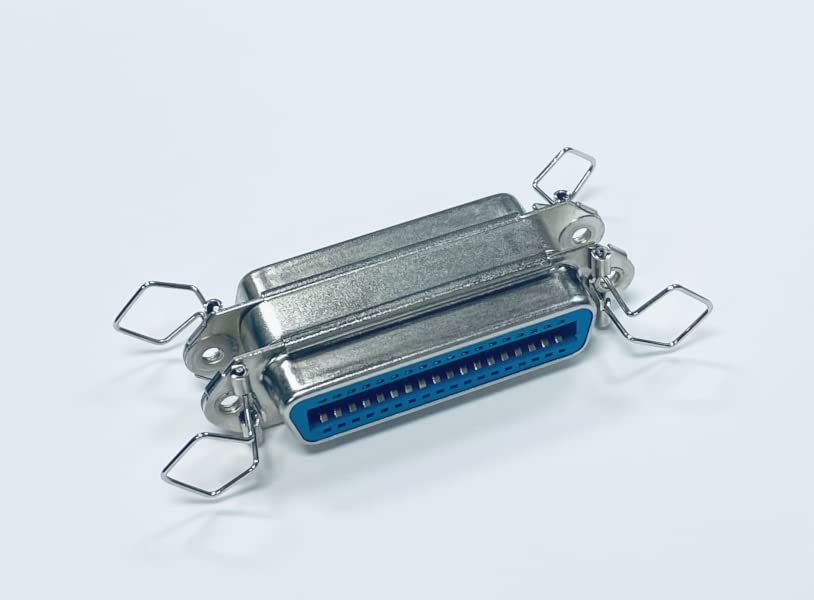 Kentek ミニCN36 36ピン メス→メス F/F セントロニック パラレルプリンター IEEE 1284 ミニアダプター ジェンダーチェンジャー カプラー SCSI