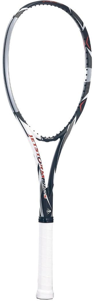 新品 ダンロップ(DUNLOP) ソフトテニス ラケット [フレームのみ] JETSTORM (ジェットストーム)200S ブラック×ホワイト USL グリップサイズ1 DS42000