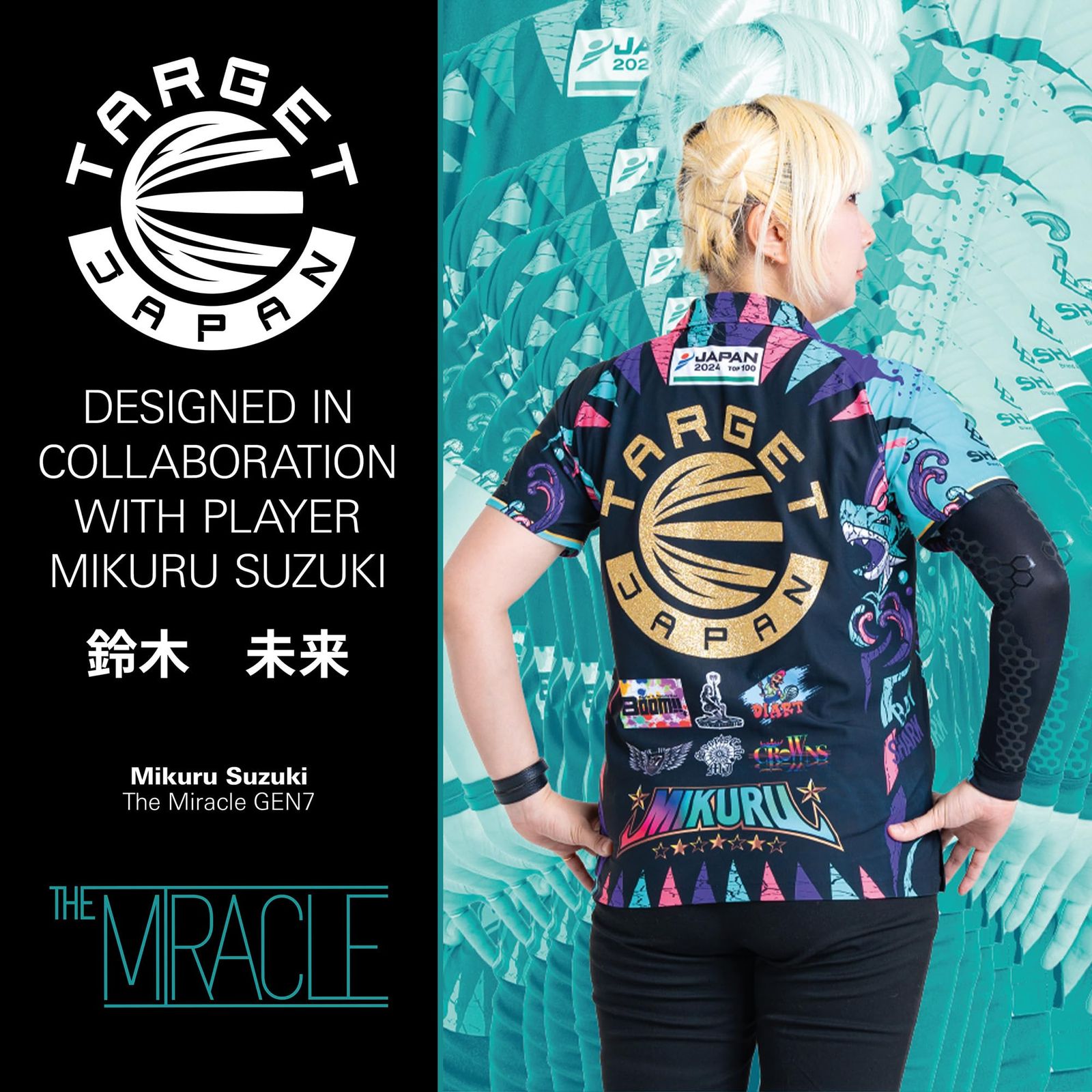 新品 Target Japan(ターゲットジャパン)THE MIRACLE GEN7 鈴木未来選手