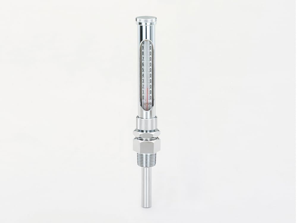 新品 イチネンTASCO 2重管温度計直型[0～+50℃] TA408KA-50B