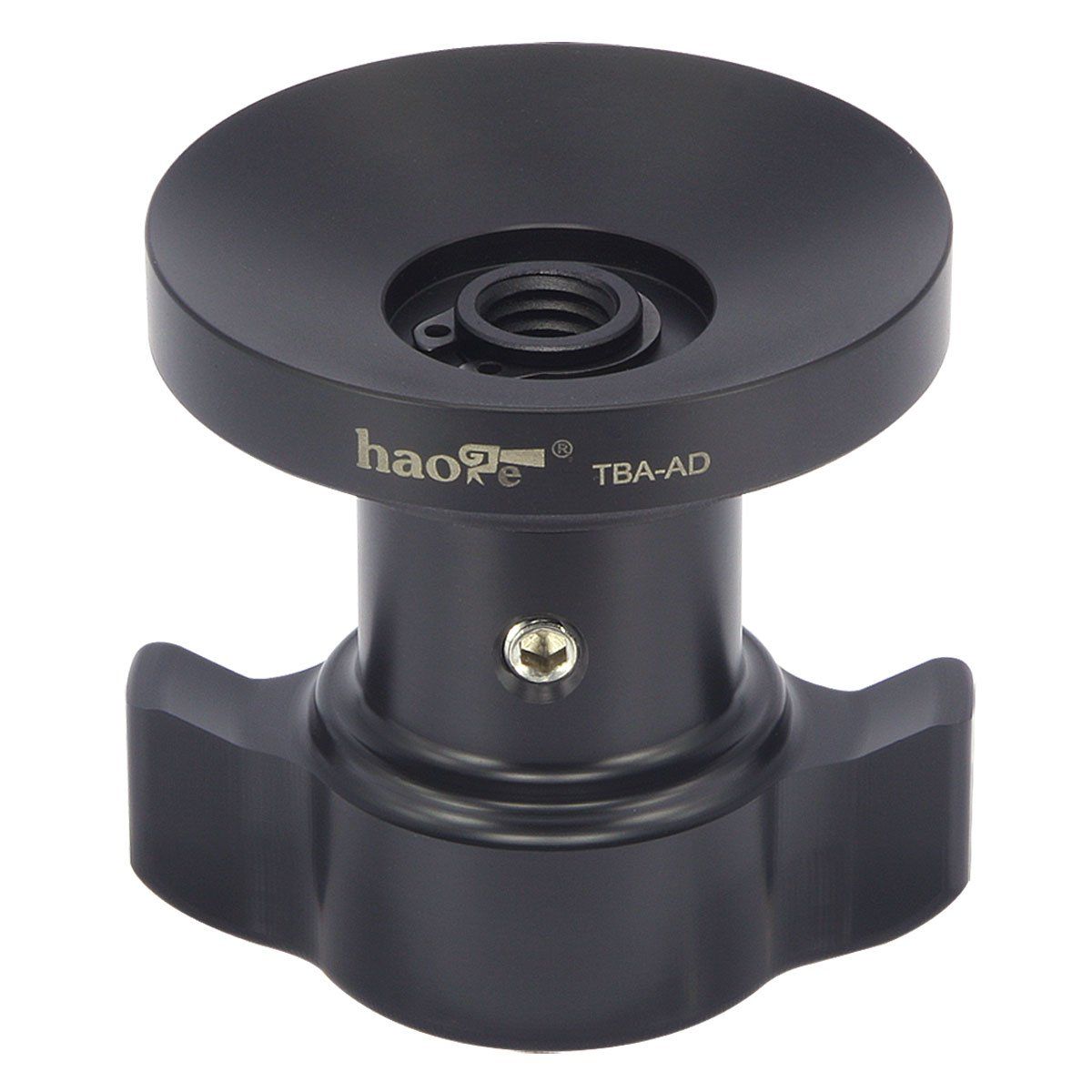 新品 Haoge tba-ad Short Threadedノブ流体ヘッドボウルアダプタ Manfrotto Tripod Video Fluid Head Bowl Adapter MVH500A MVH502A 504HD 526 509HD 519 8,923円