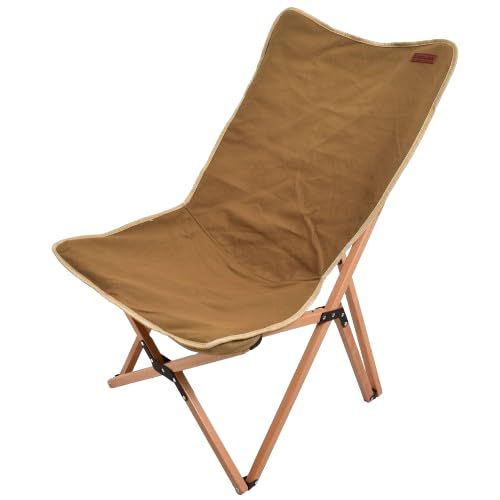 新品 ピースパーク フォールディング ウッドチェア ミディアム 折り畳み コンパクト イス 収納バッグ付き