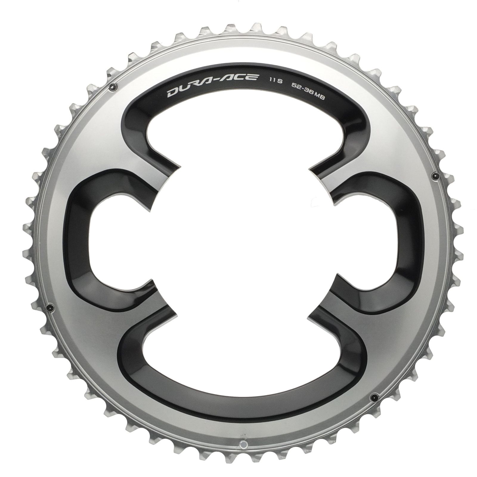 新品 SHIMANO(シマノ) 引掛け歯付チェーンリング 52T-MB(52-36T用)