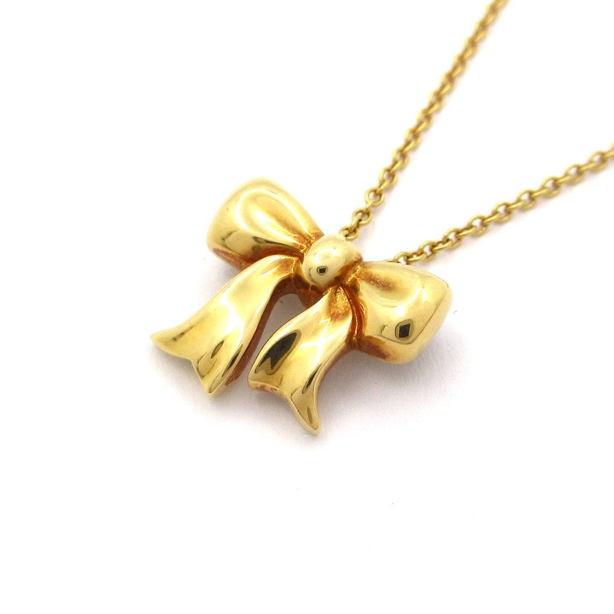 TIFFANY&Co.(ティファニー) ネックレス - K18YG 総重量:3.4g