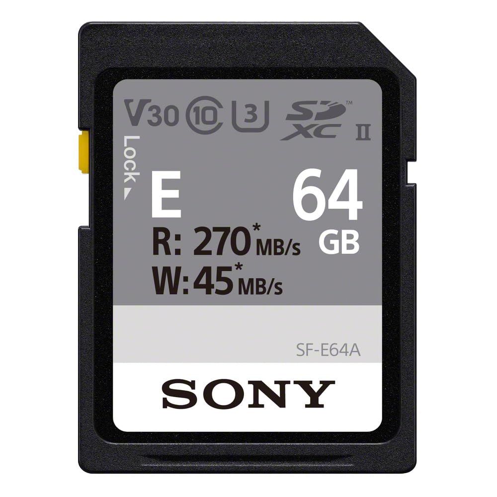 新品 ソニー SONY SDXC メモリーカード 64GB SF-E64A Class10 UHS-II対応