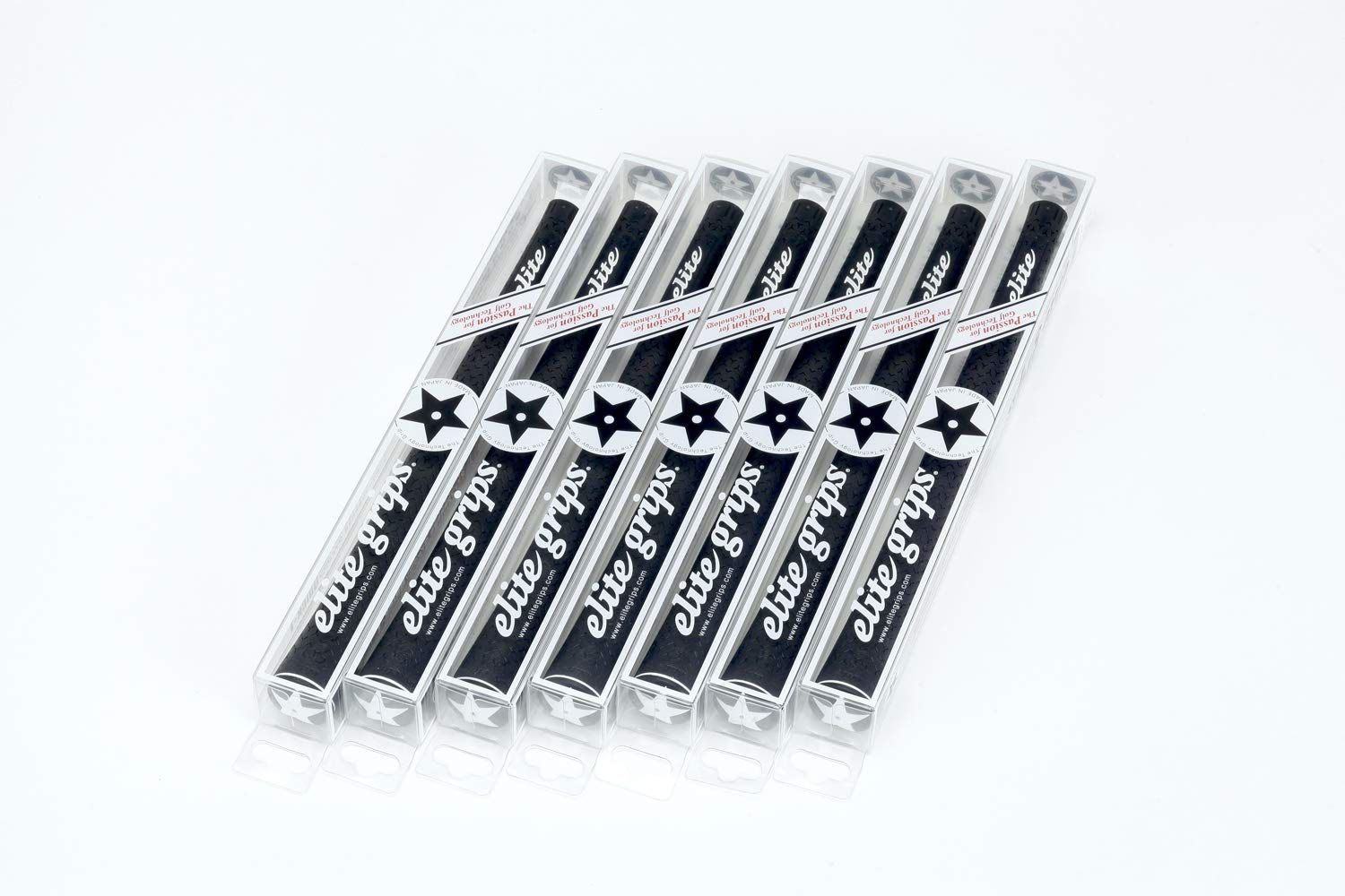 新品 elitegrips (エリートグリップ) ゴルフ グリップ Y360°SV M58 7本セット ベルリナブラック/ベルリナブラック バックライン無し