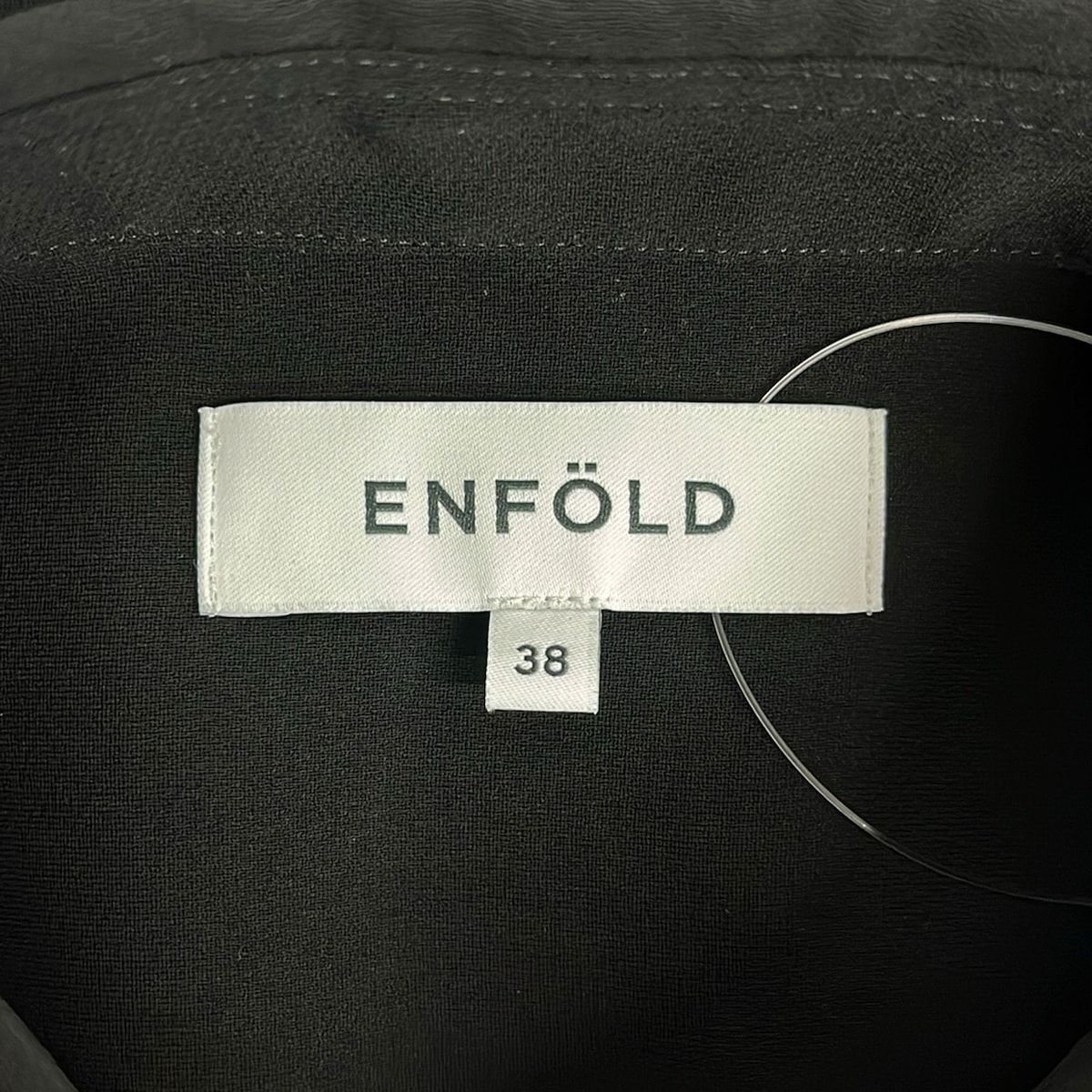 ENFOLD(エンフォルド) 長袖シャツブラウス サイズ38 M レディース新品