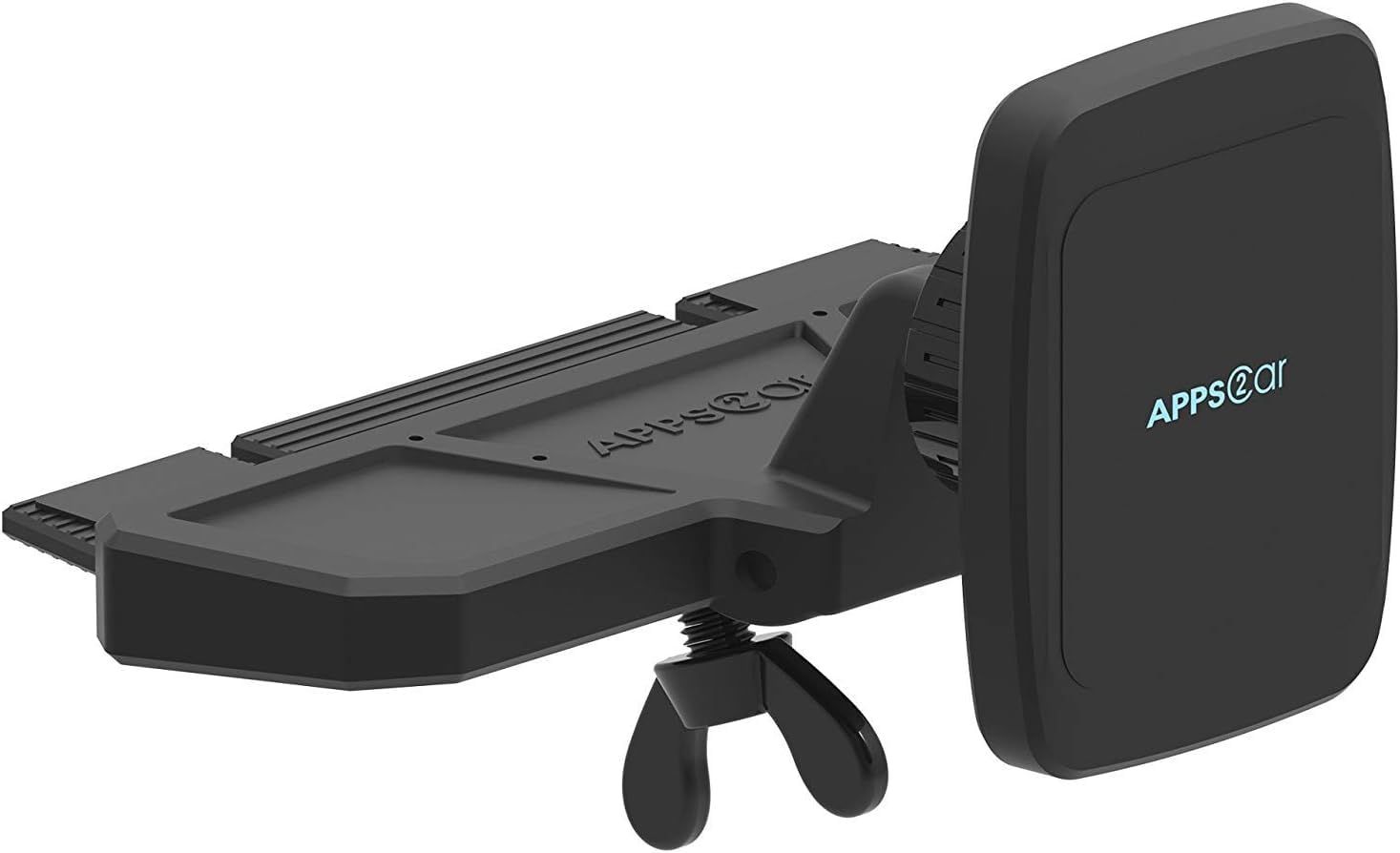 磁気ユニバーサルCDスロット車載電話マウント、APPS2カーCDプレーヤーCD電話ホルダー 車載用 iPhone12/11Pro/Xs MAX/XR/8、Galaxy S10/S10+/S9などに対応 電話マウントCDプレーヤ [1stマグネットバージョン。]