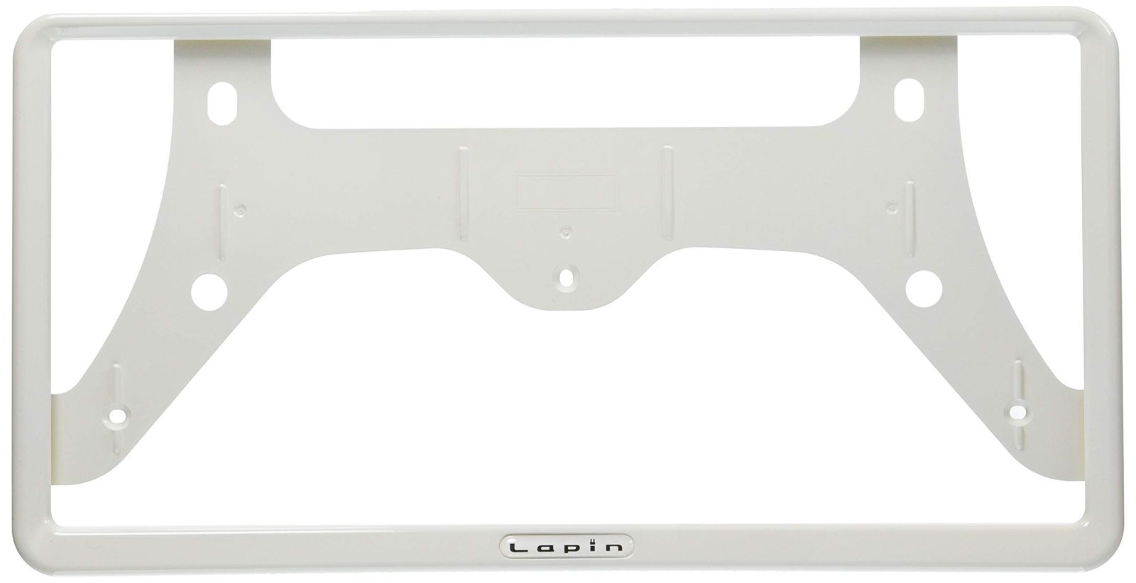 新品 スズキ ラパン【HE33S】 ナンバープレートリム(Lａｐｉｎロゴ入り)(1枚)【スペリアホワイト】[99000-99069-526]