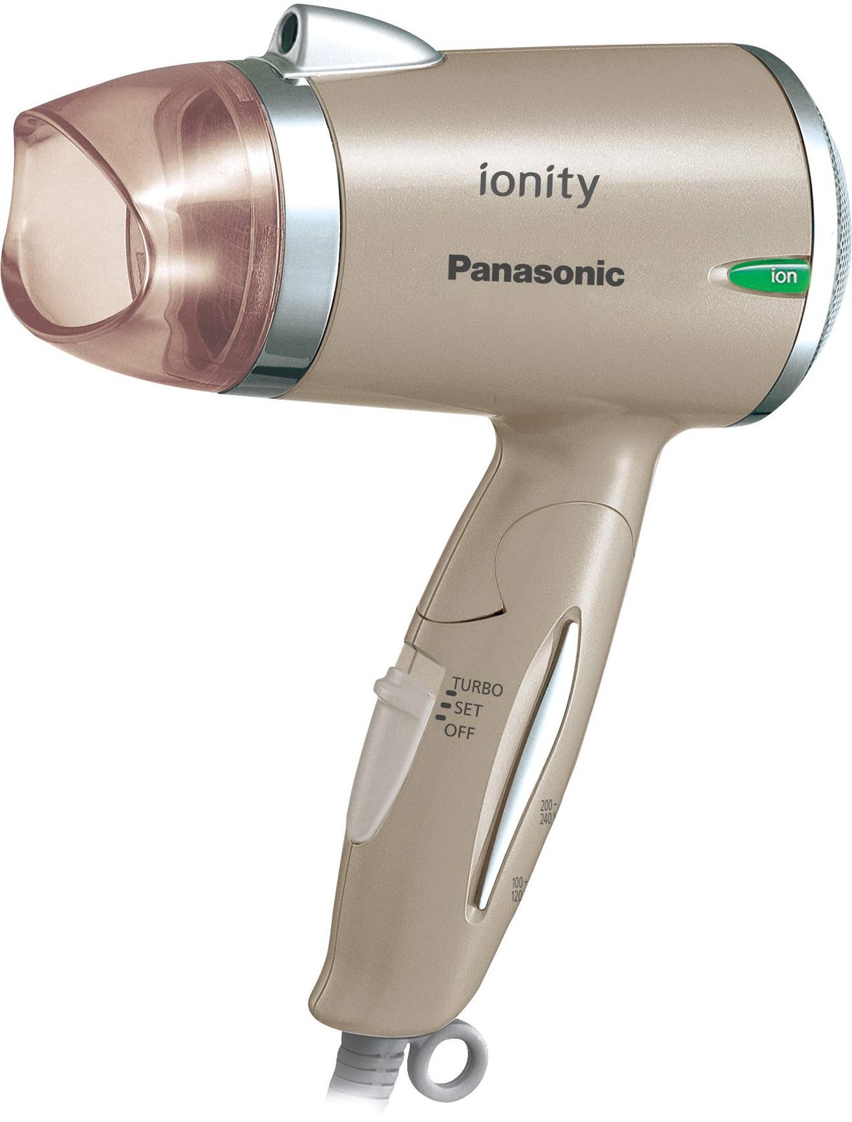 新品 パナソニック ヘアドライヤー イオニティー 海外対応 ゴールド EH-NE4B-N