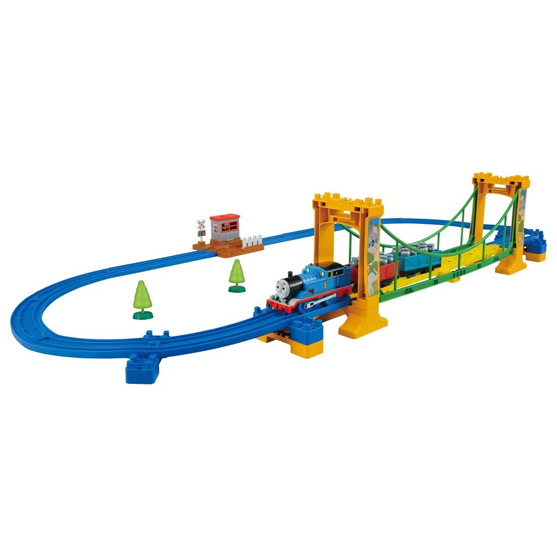 新品 タカラトミー(TAKARA TOMY) 『 プラレール トーマス きかんしゃトーマス ぐらぐらつり橋セット 』 電車 列車 おもちゃ 3歳以上 男子用 玩具安全基準合格 STマーク認証 PLARAIL