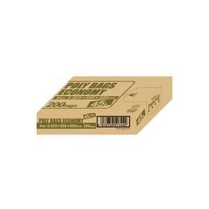 （まとめ）オルディ ポリ袋エコBOX45L乳白半透明PBE-W45-200〔×2セット〕