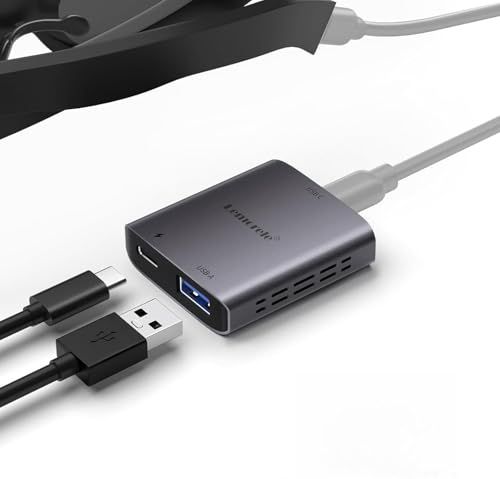 スマートグラス iphone 14以前対応 変換アダプター Lightning to XREAL One/USB-C モニター【iPhone/iPad+変換+AR+給電＝没入型iPhone体験】 Lemorele ライトニング to Xrea e5cb1c50