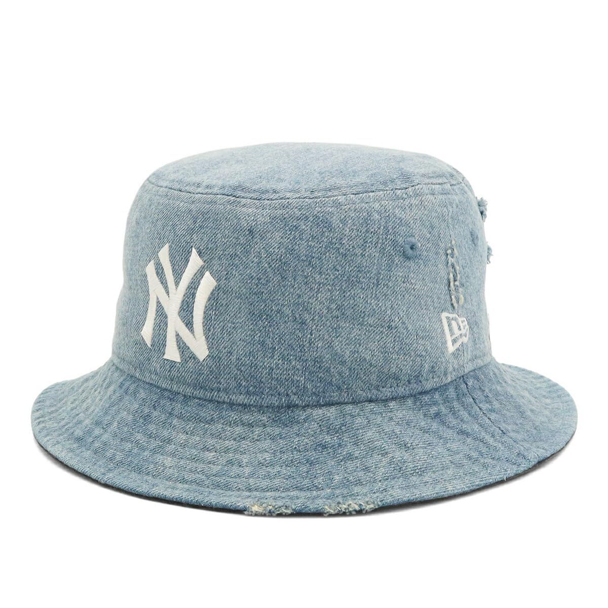 新品 [ニューエラ] バケットハット MLB ダメージデニム NYウォッシュドデニム M/L BUCKET01 MLB DAMAGED NEYYAN WDNM 14388513 NER36C8824