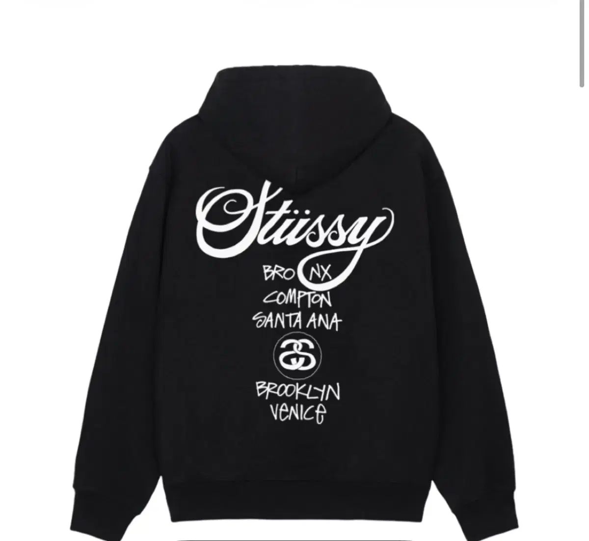 STUSSY WORLD TOUR フーディ ブラック 28,720円