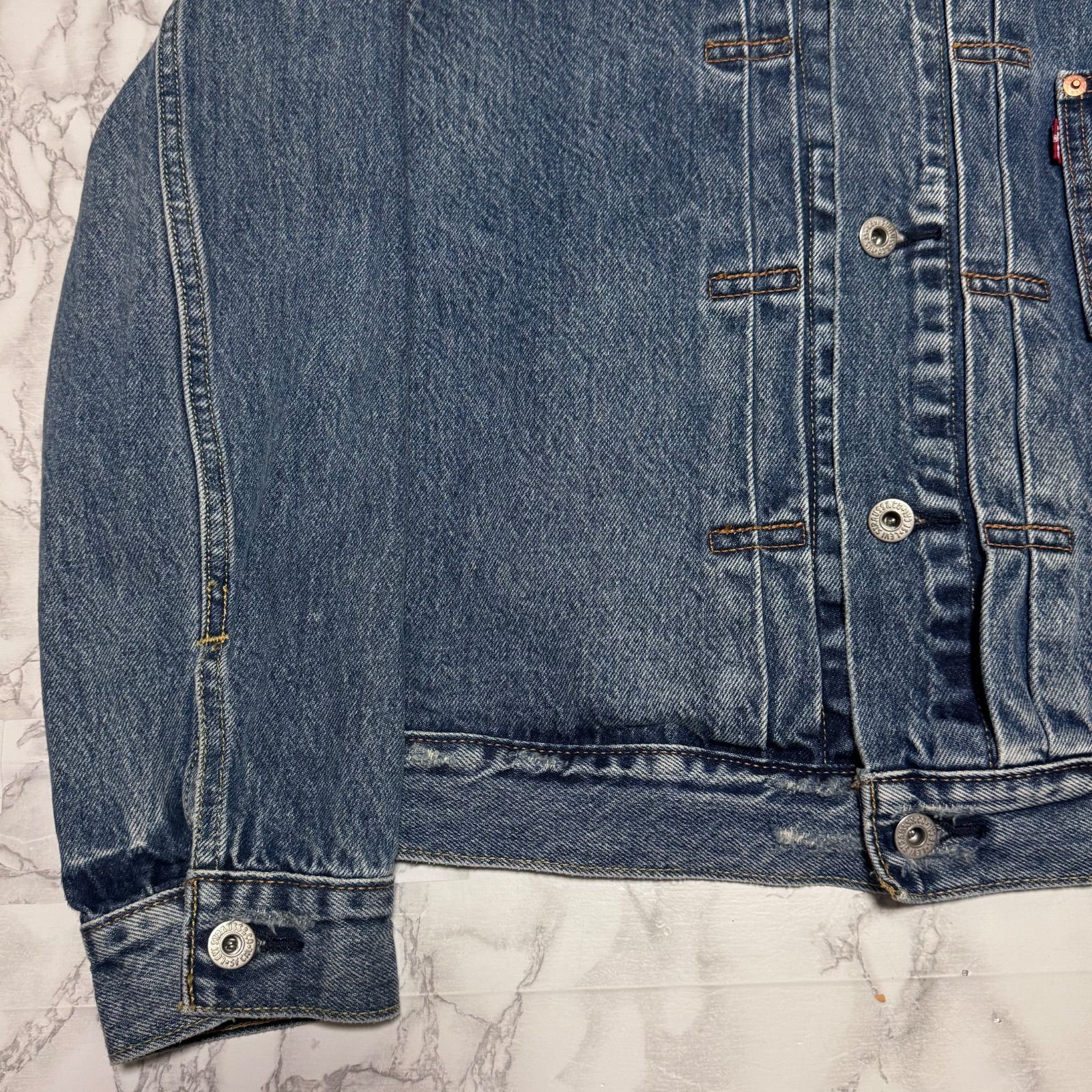 【美品】リーバイス 1stタイプ トラッカージャケット 大戦 BIG E トレンド【LEVI'S PREMIUM リーバイス 【商品名】1st 大戦 BIG E