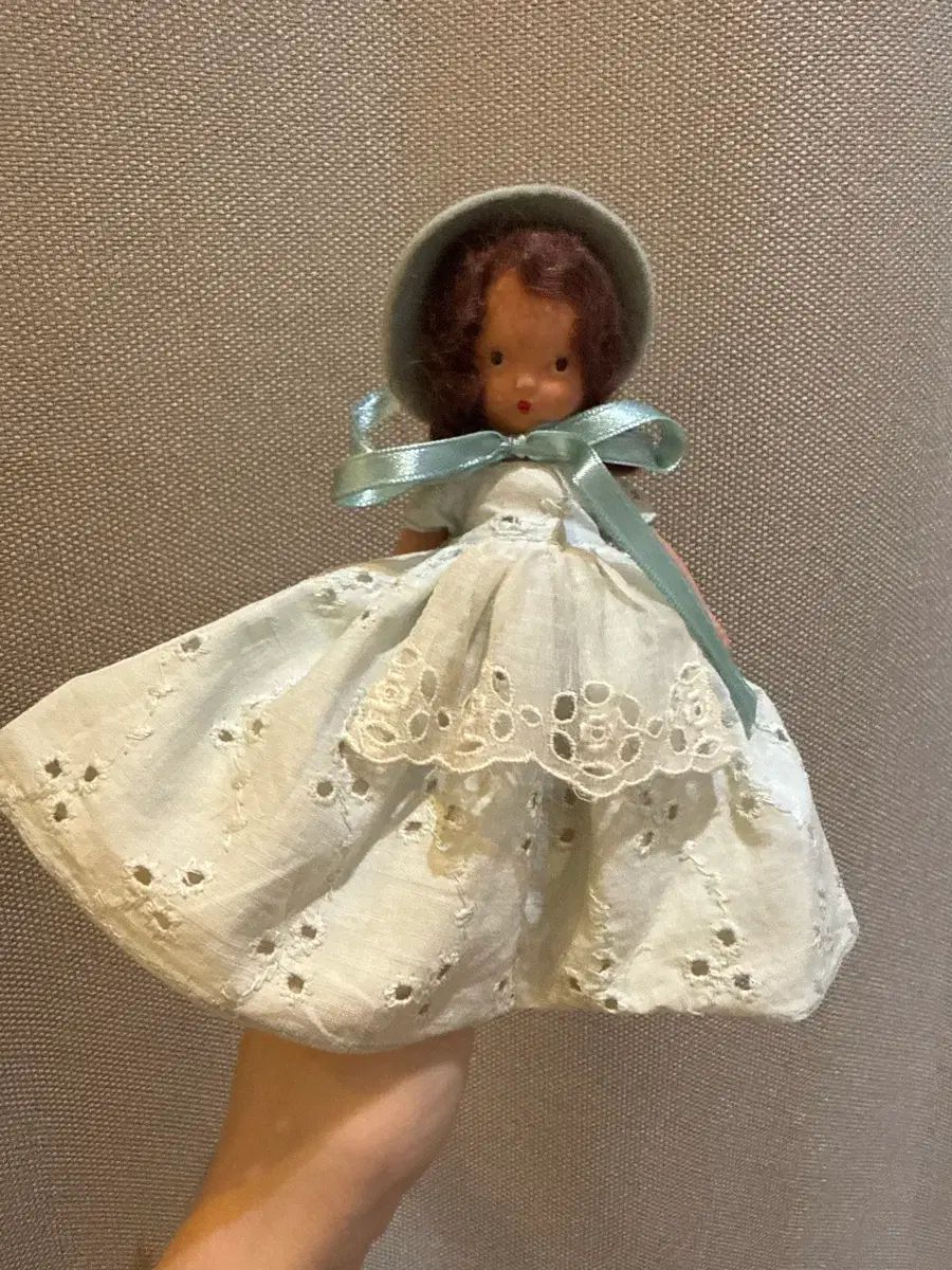 ヴィンテージ 낸시ドール 낸시アンドストーリーブック スカイブルー 色 ドレス ぬいぐるみ